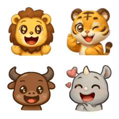 ライオントラウシサイの絵文字