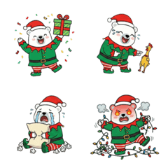 น้องหมีเอลฟ์ ฉลองคริสต์มาส