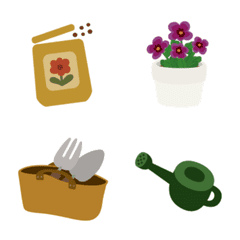 ゆるふわ園芸の絵文字