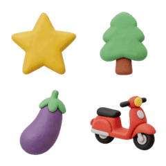 圓滾滾黏土｜實用日常 002