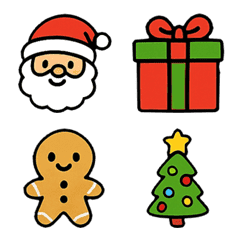 ゆるかわ クリスマス絵文字