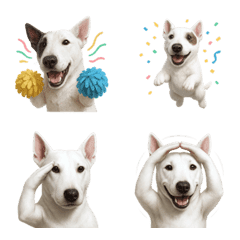 使いやすい! ブル・テリア 絵文字