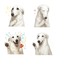 使いやすい! ボルゾイ 絵文字