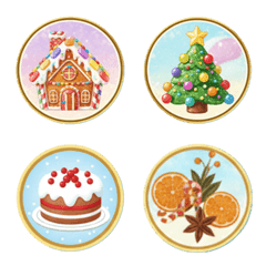 Candy Christmas Emoji from Sweetland