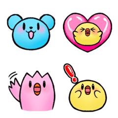 Three Fluffy Buddies