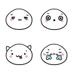 敲可愛♡圓嘟嘟小饅頭♡表情貼特輯♪