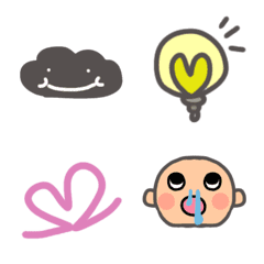 zenzenureni rakugaki emoji