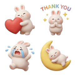 매일 쓰는 무언 말랑 토끼 Vol.2