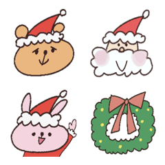 Christmas emoji pretty pleasantly