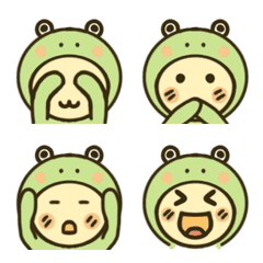 Frog costume emoji