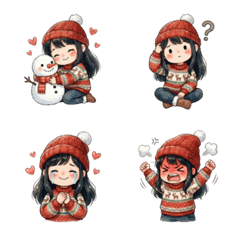 สาวน้อยหมวกแดงในหน้าหนาว