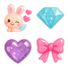 かわいいぷっくりシール♡24