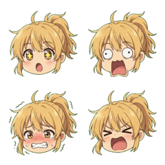 射手少女顏藝表情包