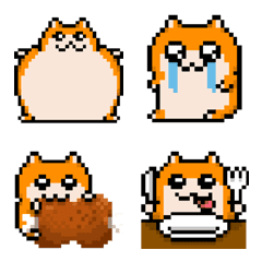 KUSOHAMU pixel art (emoji)