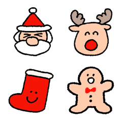 絵文字だよ！サンタさんver