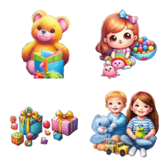 Emoji, doll, toy, cute.