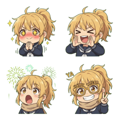 射手少女的跨年顏藝秀