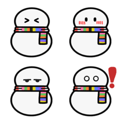 snow man emoji 3