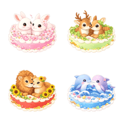 Cute Animal Cakes