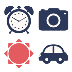 Simple emojis usually