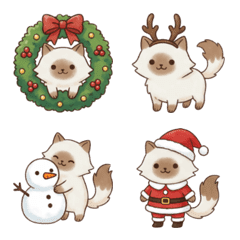 Nekoko's Christmas Emoji