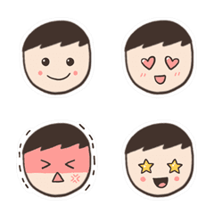 Cute boy emoji V.1