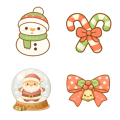 可愛聖誕節素材