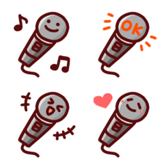 Microphone Emojis 40 Types [Vocal/music]