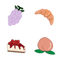 Bread, fruit