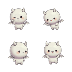 Momo小惡魔 表情符號｜可愛心情40款