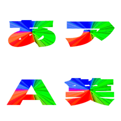 Clip-Emoji Deco Text(Kana/Alphanum) 615