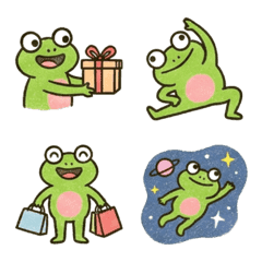Playful Crayon Frog Vol.1