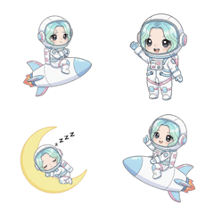 อิโมจินักบินอวกาศหญิง 1