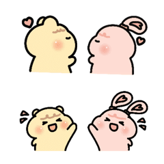 兜仔星球 - 情侶/朋友表情貼