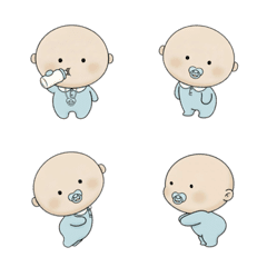 安抚奶嘴宝宝 Paci 表情 40款