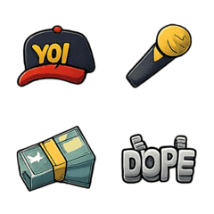Hip-Hop & Street Emojis