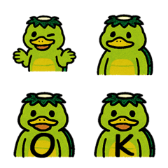 Cute Kappa+26English(black)