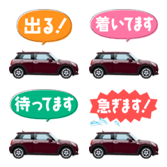 実用的! かわいい欧州車 - バーガンディ