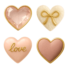 Cute and grown-up heart set05