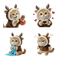 น้องเหมียวเรนเดียร์ ฉลองคริสต์มาส