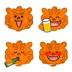 リアクションに使えるうちなーシーサー