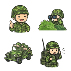 可愛吉祥物士兵的日常