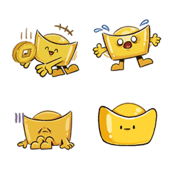 Rich Golden Ingot, Let Good Luck Roll!