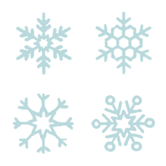 Different snowflakes