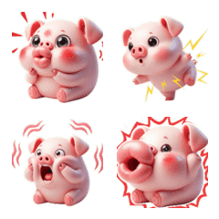 超廢粉紅豬給你一個愛睏的飛吻