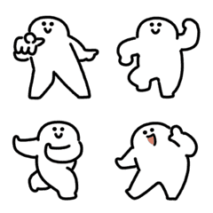 Smiling Man Dancing Anime Emoji 4