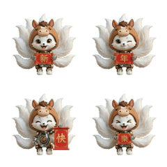 吉祥メカ九尾：幸運がすぐ来る！