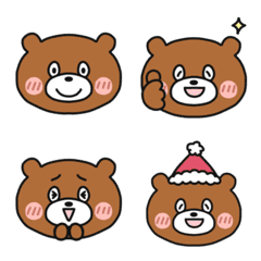 くまちゃんの毎日使える絵文字