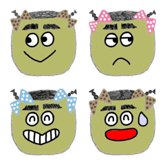 wild mayuco emoji green