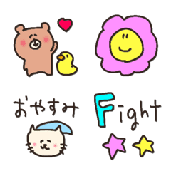 【毎日♡挨拶】カラフルcute